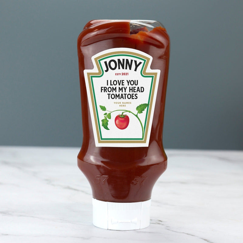 Personalized Ketchup Label (Enter Details Below)