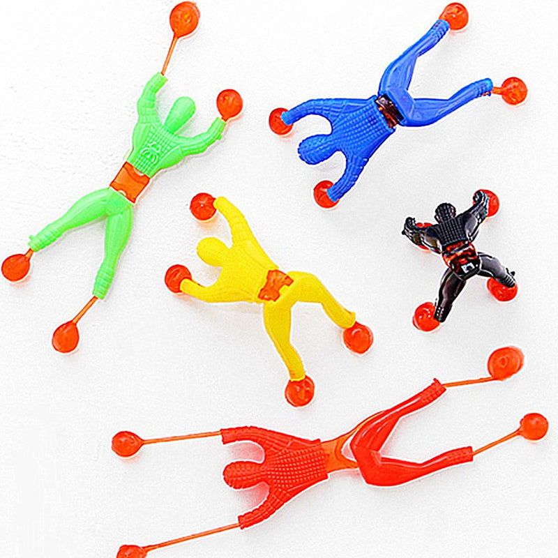 Wall climbing sticky man