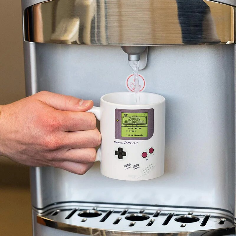 Heat Changing Game Boy Mug