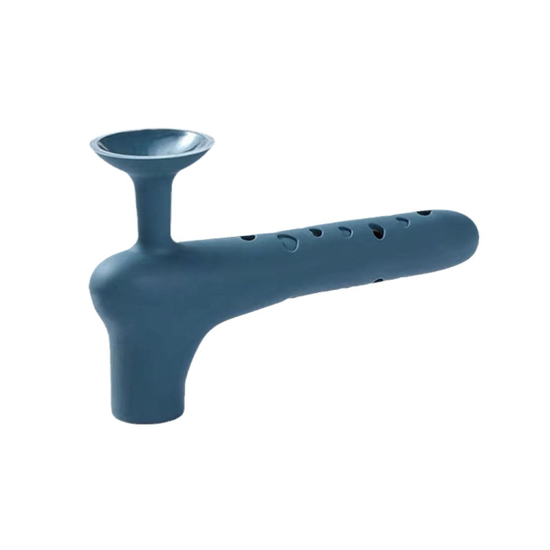 Silicone anti-slam door handle