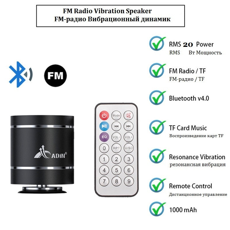 Bluetooth Vibration Speaker