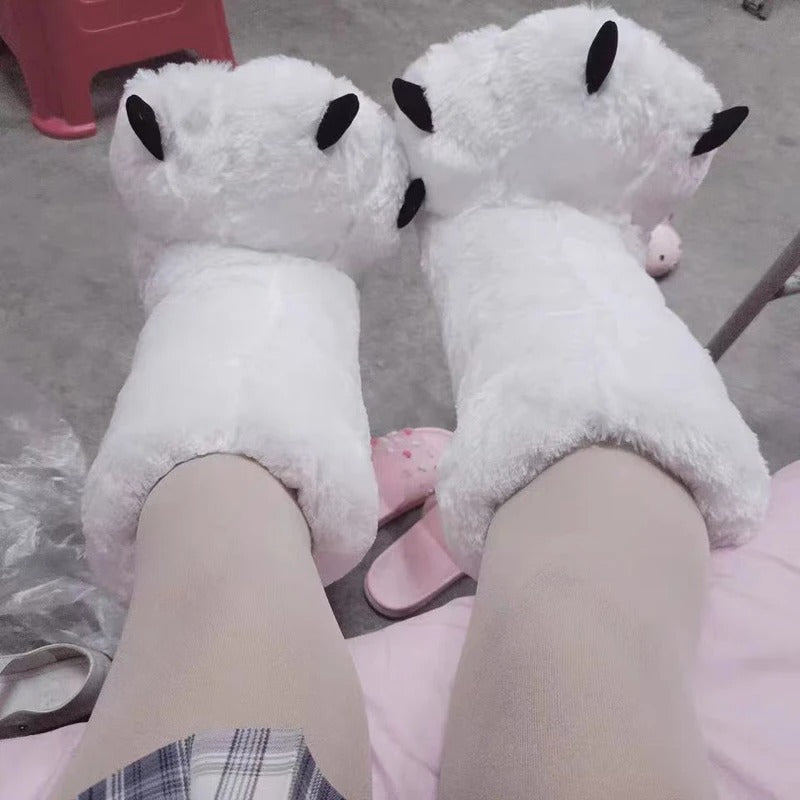 Paw Plush Slippers