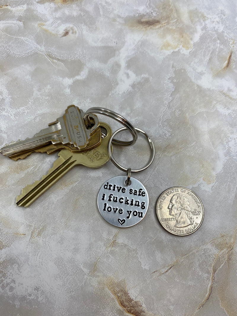 Free Drive Safe Keychain