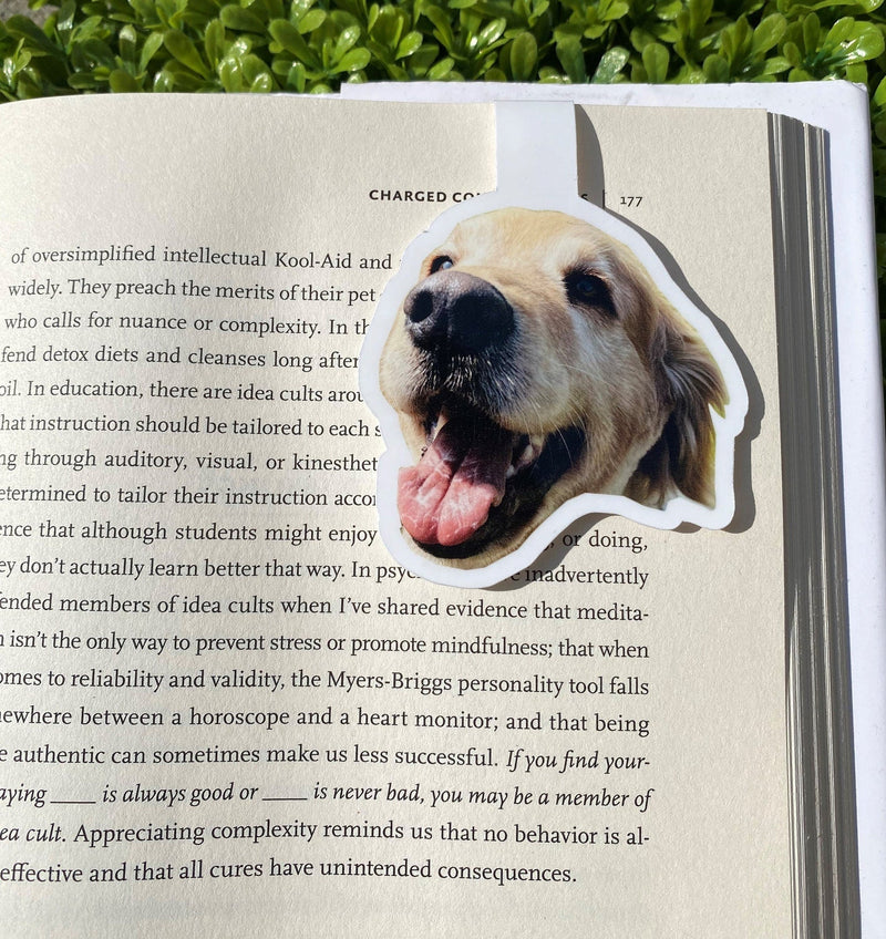 Custom Pet Magnetic Bookmark