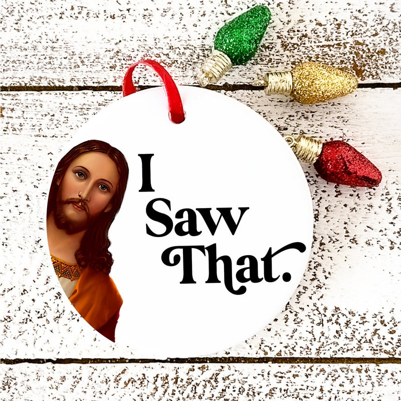 Funny Jesus Ornament