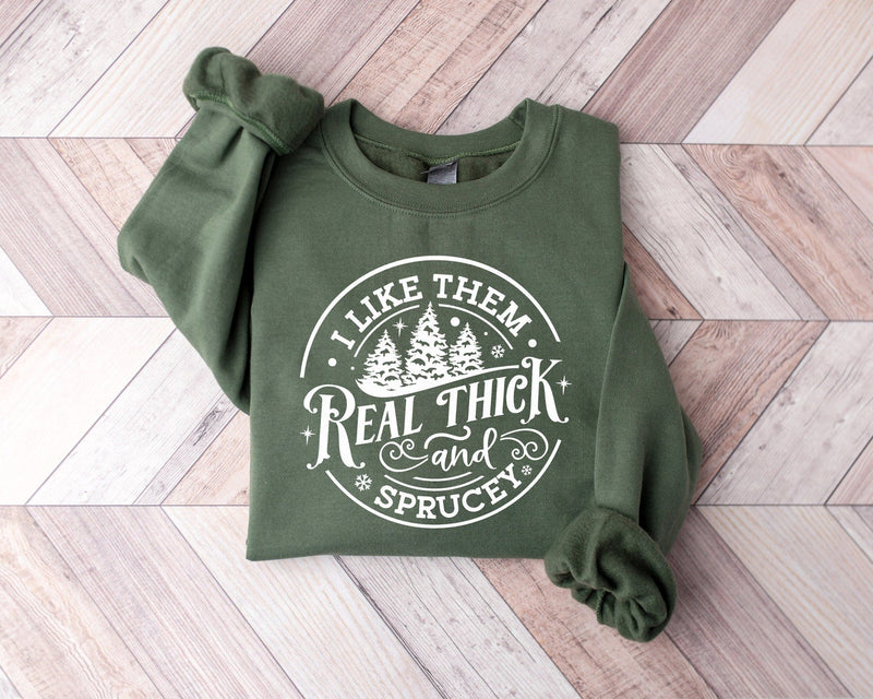 Real thick and Sprucy Sweater