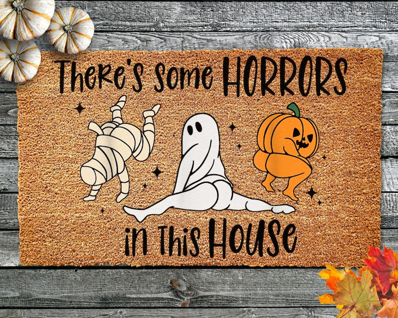 Horrors Funny Doormat