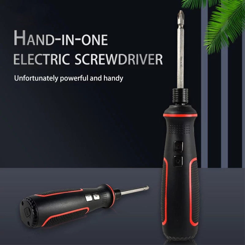 Electric Hand Drill Screwdriver with LED Light