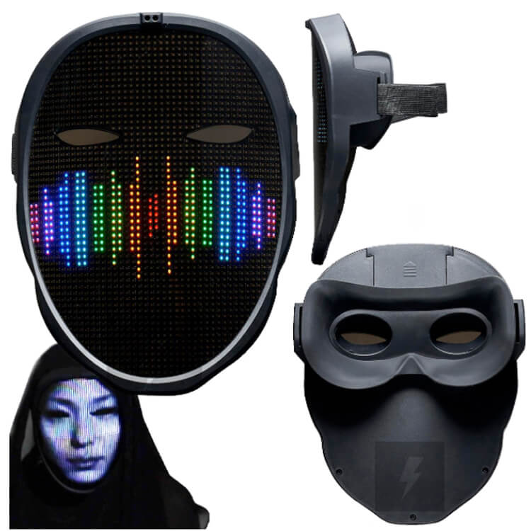 LED Face Changing Smart Mask